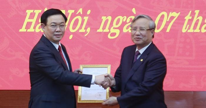 Phó Thủ tướng Chính phủ Vương Đình Huệ làm Bí thư Thành ủy Hà Nội