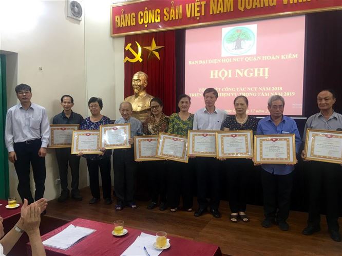 Quận Hoàn Kiếm tổ chức hội nghị tổng kết công tác Người cao tuổi năm 2018,  triển khai phương hướng nhiệm vụ trọng tâm năm 2019 