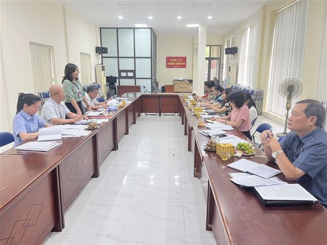 Ủy ban MTTQ Việt Nam quận Ba Đình giám sát UBND các phường trong công tác quản lý, sử dụng tài sản công
