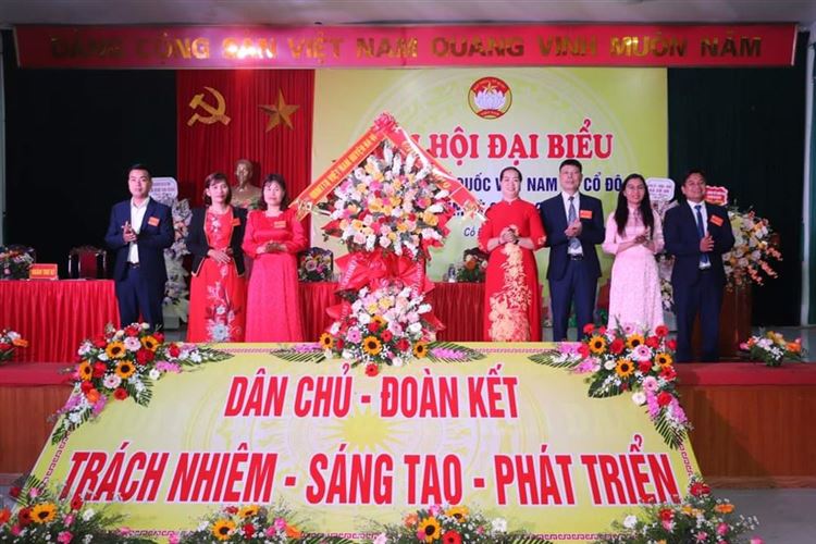 Đại hội MTTQ Việt Nam xã Cổ Đô, huyện Ba Vì nhiệm kỳ 2024 - 2029