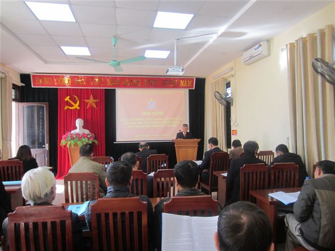 Huyện Quốc Oai tổ chức hội nghị tổng kết phong trào thi đua yêu nước trong đồng bào Công giáo năm 2018 và triển khai phương hướng nhiệm vụ năm 2019
