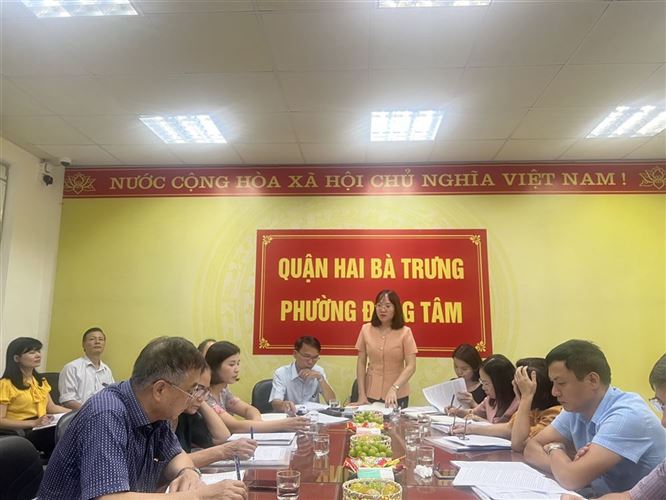 Ủy ban MTTQ Việt Nam quận Hai Bà Trưng đã tổ chức đoàn giám sát thực hiện chuyên đề số 06-CĐ/QU ngày 14/6/2021 và Chuyên đề số 09-CĐ/QU ngày 05/7/2021 của Quận ủy
