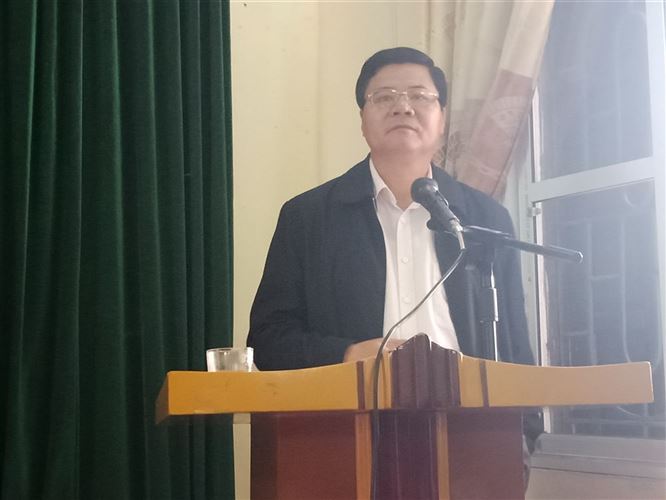 Huyện Ba Vì tổ chức Hội nghị  giao ban phản ánh tiến độ vận động ủng hộ quỹ “Vì biển, đảo Việt Nam” và công tác tổ chức Hội nghị đại biểu Nhân dân năm 2019