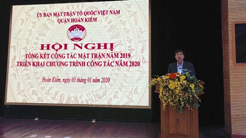 Quận Hoàn Kiếm Tổng kết công tác năm 2019, triển khai chương trình năm 2020 