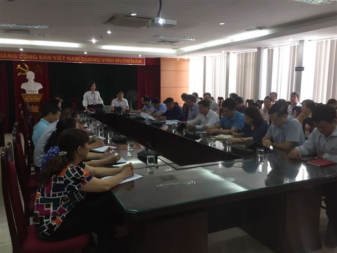Hội nghị lấy ý kiến góp ý vào Dự thảo văn kiện Đại hội Đảng bộ quận Long Biên lần thứ IV và Đại hội lần thứ XVII Đảng bộ Thành phố Hà Nội