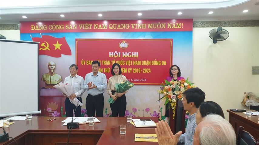 Hội nghị lần thứ 13 Ủy ban MTTQ Việt Nam quận Đống Đa khóa XVI, nhiệm kỳ 2019 -2024