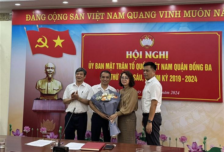 Hội nghị lần thứ 16 Uỷ ban MTTQ Việt Nam quận Đống Đa khoá XVI, nhiệm kỳ 2019-2024