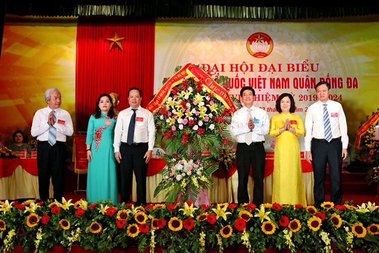 Trong hai ngày 22-23/5, Ủy ban MTTQ Việt Nam quận Đống Đa tổ chức Đại hội lần thứ XVI, nhiệm kỳ 2019-2024