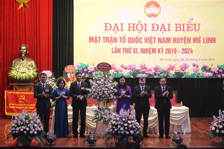 Đại hội đại biểu MTTQ Việt Nam huyện Mê Linh lần thứ XI,nhiệm kỳ 2019 – 2024