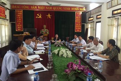 Ủy ban MTTQ Việt Nam huyện Quốc Oai hoàn thành đợt 1 kiểm tra quỹ Vì người nghèo năm 2018