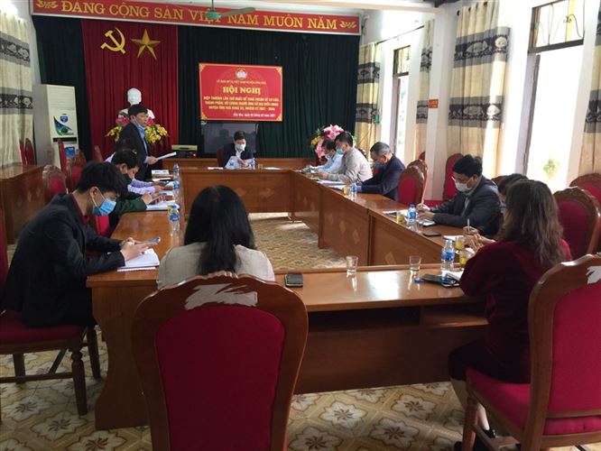Ủy ban MTTQ Việt Nam huyện Ứng Hòa tổ chức hội nghị hiệp thương lần thứ nhất 