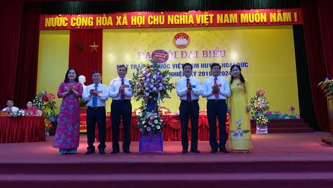 Hoài Đức tổ chức Đại hội Đại biểu MTTQ Việt Nam huyện lần thứ 20,  nhiệm kỳ 2019-2024