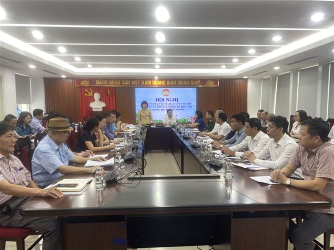 Hội nghị lần thứ XV Ủy ban MTTQ Việt Nam quận Long Biên khóa IV, nhiệm kỳ 2019-2024