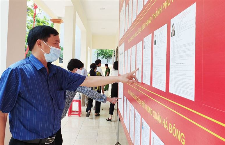 Công bố danh sách 95 đại biểu HĐND thành phố Hà Nội, nhiệm kỳ 2021-2026