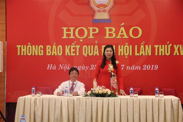 THÔNG CÁO BÁO CHÍ: Kết quả Đại hội đại biểu MTTQ Việt Nam Thành phố Hà Nội, lần thứ XVII, nhiệm kỳ 2019-2024