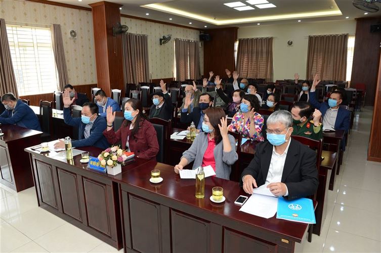 Ủy ban MTTQ Việt Nam Quận Hai Bà Trưng tổ chức hội nghị hiệp thương lần thứ nhất thỏa thuận về cơ cấu, số lượng, thành phần người ứng cử  đại biểu HĐND Quận khóa XX, nhiệm kỳ 2021-2026