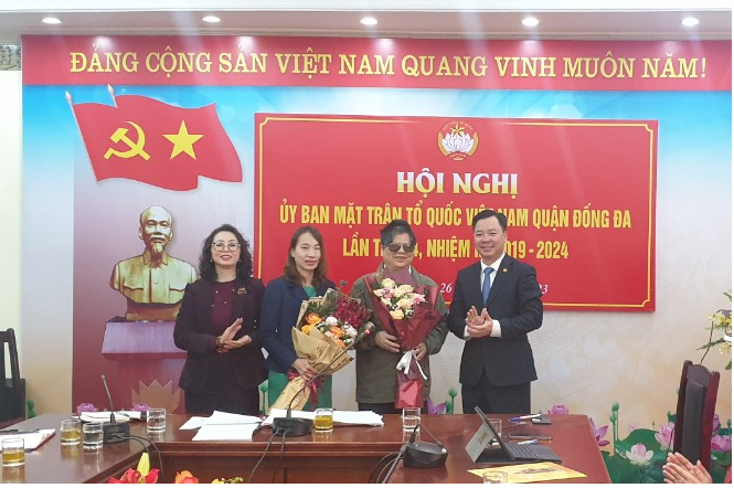 Hội nghị lần thứ 14 Ủy ban MTTQ Việt Nam quận Đống Đa khóa XVI, nhiệm kỳ 2019-2024