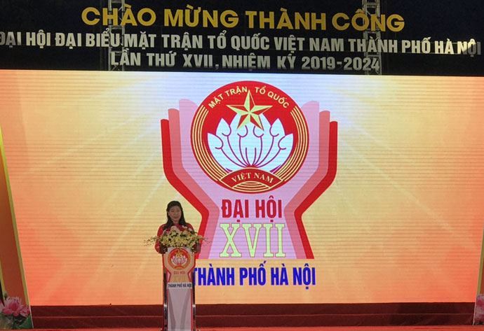 Liên hoan văn nghệ chào mừng thành công Đại hội đại biểu MTTQ Việt Nam thành phố Hà Nội