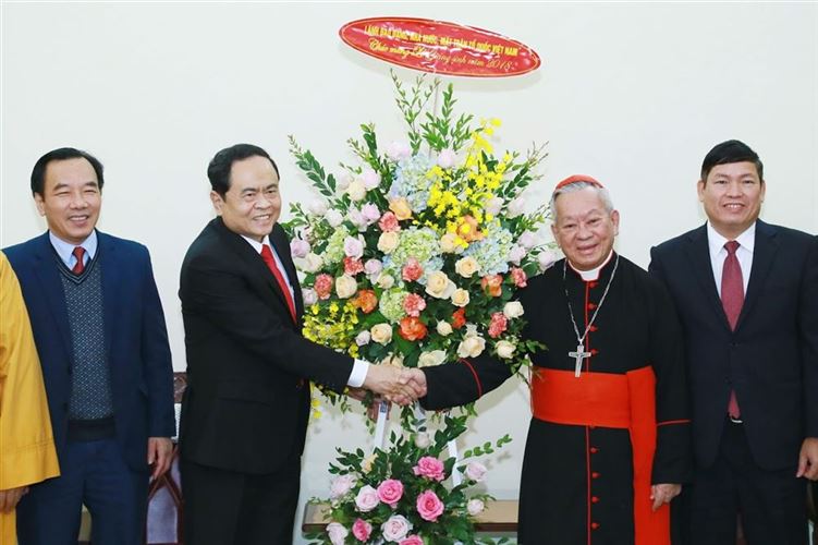 Chủ tịch Trần Thanh Mẫn chúc mừng Lễ Giáng sinh năm 2018
