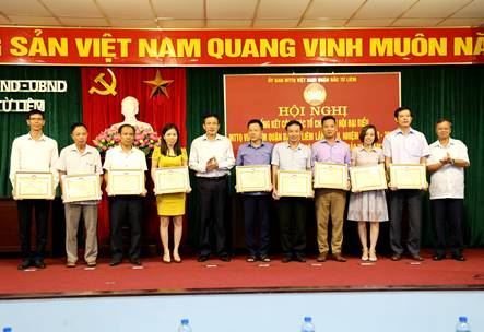 Ủy ban MTTQ Việt Nam quận Bắc Từ Liêm tổng kết công tác tổ chức Đại hội lần thứ II, nhiệm kỳ 2019 - 2024.