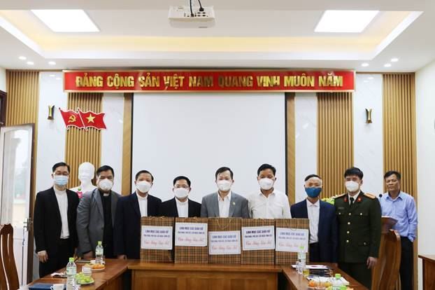 Ủy ban MTTQ Việt Nam huyện Quốc Oai tổ chức Hội nghị gặp mặt các chức sắc Tôn giáo trong huyện nhân dịp đón tết nguyên đán Nhâm Dần 2022      