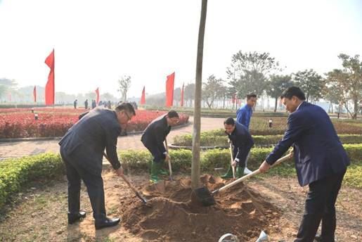 Huyện Mê Linh phát động Tết trồng cây Xuân Quý Mão 2023.