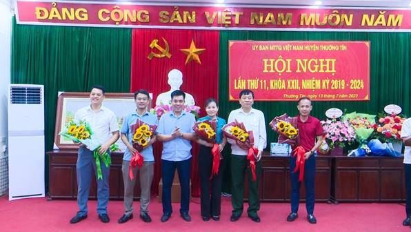Ủy ban MTTQ Việt Nam huyện Thường Tín tổ chức hội nghị lần thứ 11 khóa XXII, nhiệm kỳ 2019 - 2024