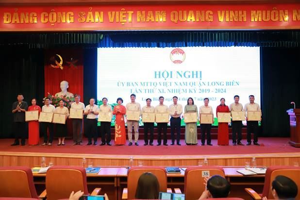 Hội nghị lần thứ XI Uỷ ban MTTQ Việt Nam quận Long Biên,  nhiệm kỳ 2019 – 2024 