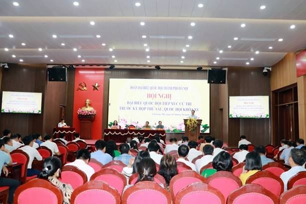 Hội nghị tiếp xúc cử tri huyện Chương Mỹ với Đoàn đại biểu Quốc hội Thành phố Hà Nội trước kỳ họp thứ 6, Quốc hội khoá XV