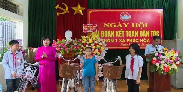 Sôi nổi Ngày hội Đại đoàn kết toàn dân tộc khu dân cư số 1 xã Phúc Hòa, huyện Phúc Thọ