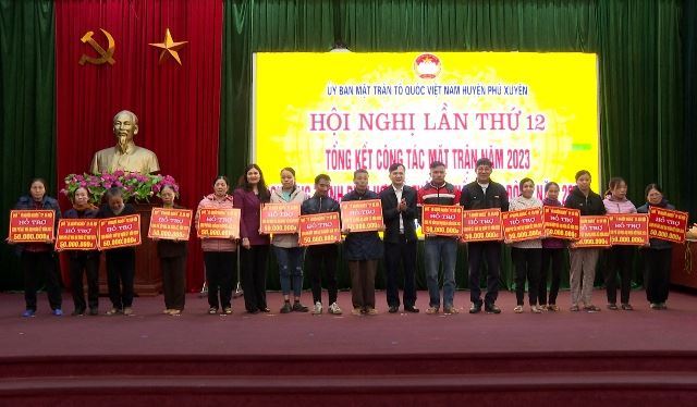 Ủy ban MTTQ Việt Nam huyện Phú Xuyên tổ chức Hội nghị lần thứ 12 nhiệm kỳ 2019 – 2024