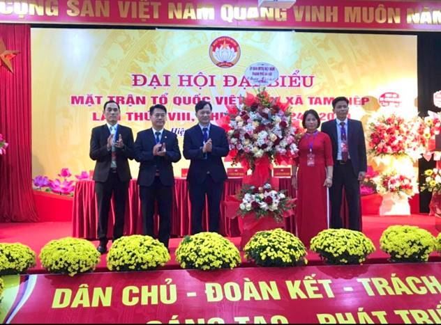 Huyện Thanh Trì: Tổ chức thành công Đại hội điểm Đại biểu MTTQ Việt Nam xã Tam Hiệp lần thứ XVIII, nhiệm kỳ 2024 - 2029.