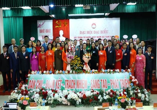 Xã Tam Hưng huyện Thanh Oai tổ chức thành công Đại hội đại biểu MTTQ Việt Nam xã lần thứ XXIV, nhiệm kỳ 2024 - 2029