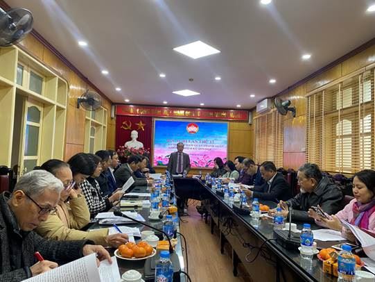 Hội nghị lần thứ 12 Uỷ ban MTTQ Việt Nam quận Thanh Xuân  Khóa V, nhiệm kỳ 2019-2024