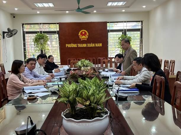 Ủy ban MTTQ Việt Nam quận Thanh Xuân kiểm tra công tác chuẩn bị Đại hội MTTQ Việt Nam phường, nhiệm kỳ 2024-2029