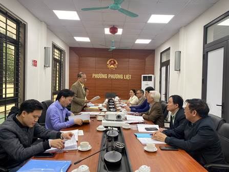 Công tác duyệt và tổ chức Đại hội MTTQ Việt Nam các phường quận Thanh Xuân nhiệm kỳ 2024 - 2029
