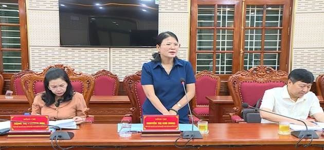 Uỷ ban MTTQ Việt Nam Thành phố duyệt các nội dung công tác Đại hội đại biểu MTTQ Việt Nam Phúc Thọ khoá XX, nhiệm kỳ 2024 – 2029
