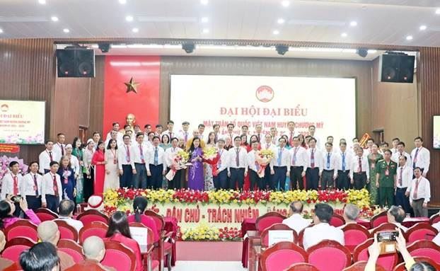 Đại hội đại biểu MTTQ Việt Nam huyện Chương Mỹ lần thứ XIX, nhiệm kỳ 2024 -2029 diễn ra thành công tốt đẹp.