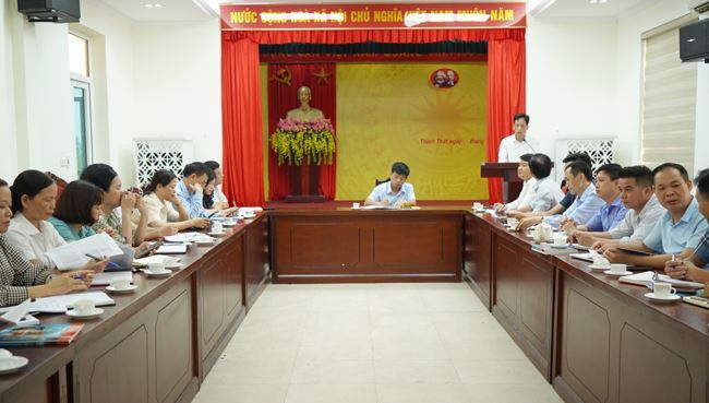 Ủy ban MTTQ Việt Nam huyện Thạch Thất tổng kết Đại hội đại biểu Ủy ban MTTQ Việt Nam cấp cơ sở nhiệm kỳ 2024- 2029