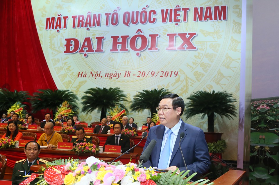 Bế mạc Đại hội đại biểu toàn quốc MTTQ Việt Nam lần thứ IX - 2