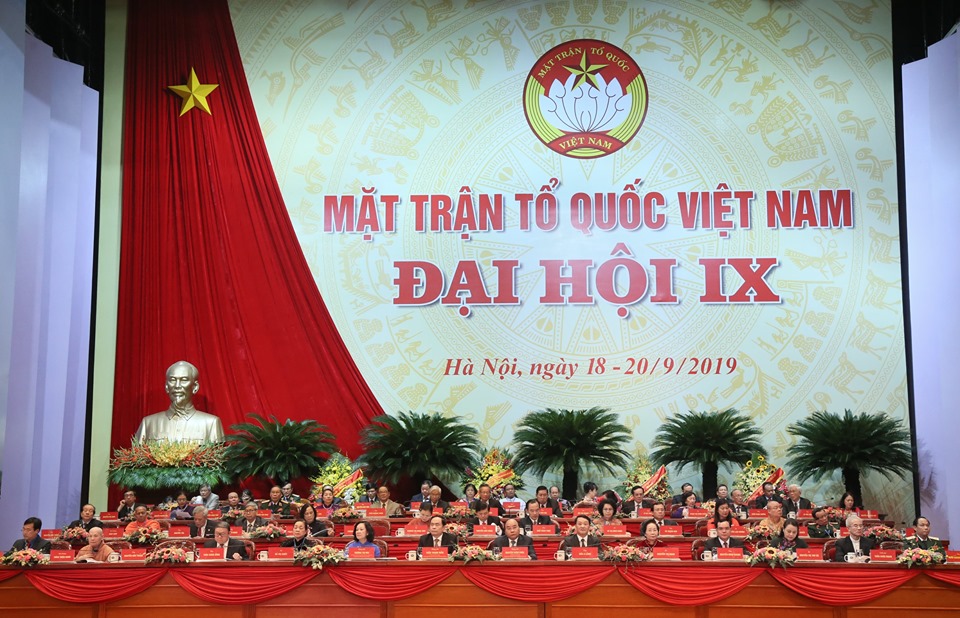 Bế mạc Đại hội đại biểu toàn quốc MTTQ Việt Nam lần thứ IX