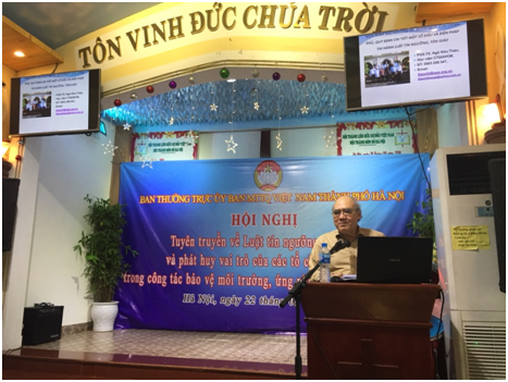 Hội nghị tuyên truyền Luật Tín ngưỡng, tôn giáo và công tác bảo vệ môi trường tại Hội Thánh Liên hữu Cơ đốc Việt Nam
