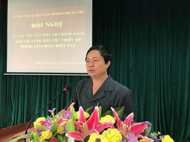 Ủy ban MTTQ Việt Nam TP tuyên truyền một số chính sách đối với vùng dân tộc thiểu số tại xã Đông Xuân và Phú Mãn