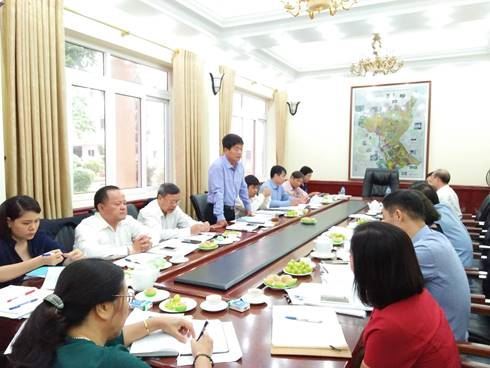 Ban Thường trực Ủy ban MTTQ Việt Nam TP Hà Nội làm việc với MTTQ Việt Nam quận Cầu Giấy về công tác chuẩn bị Đại hội MTTQ Việt Nam các cấp nhiệm kỳ 2019-2024