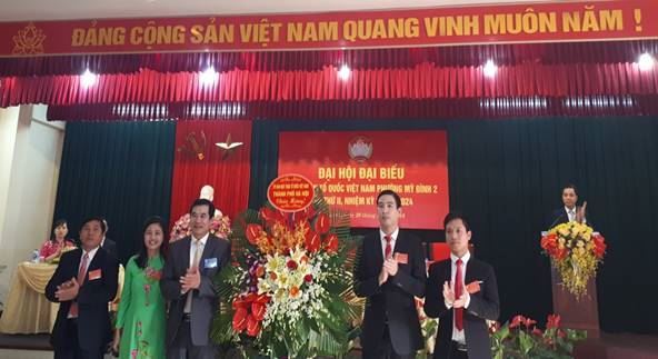 Đại hội đại biểu MTTQ Việt Nam phường Mỹ Đình 2, quận Nam Từ Liêm khóa II, nhiệm kỳ 2019-2024 