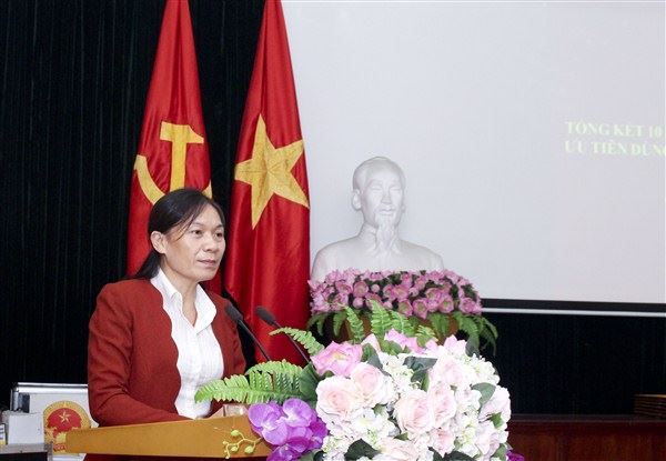 Gia Lâm tổng kết 10 năm thực hiện cuộc vận động Người Việt Nam ưu tiên dùng hàng Việt Nam”.