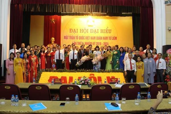 Đại hội MTTQ Việt Nam quận Nam Từ Liêm nhiệm kỳ 2019-2024 thành công tốt đẹp