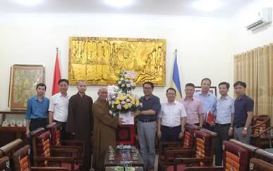 Huyện Mê Linh chúc mừng Đại Lễ Phật đản 2019 – Phật lịch 2563 tại các chùa trên địa bàn huyện.