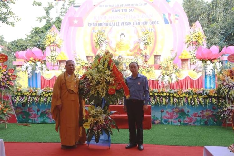 Ban trị sự Phật giáo huyện Gia Lâm tổ chức Đại lễ Phật đản
