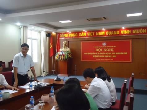 Hội nghị phản biện vào dự thảo Đề án “Nâng cao hiệu quả thoát nghèo bền vững huyện Mê Linh giai đoạn 2019 – 2020”